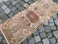 Vintage Turkish Mini Rug 1.7 x 3.1 ft