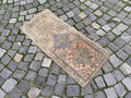 Vintage Turkish Mini Rug 1.7 x 3.5 ft