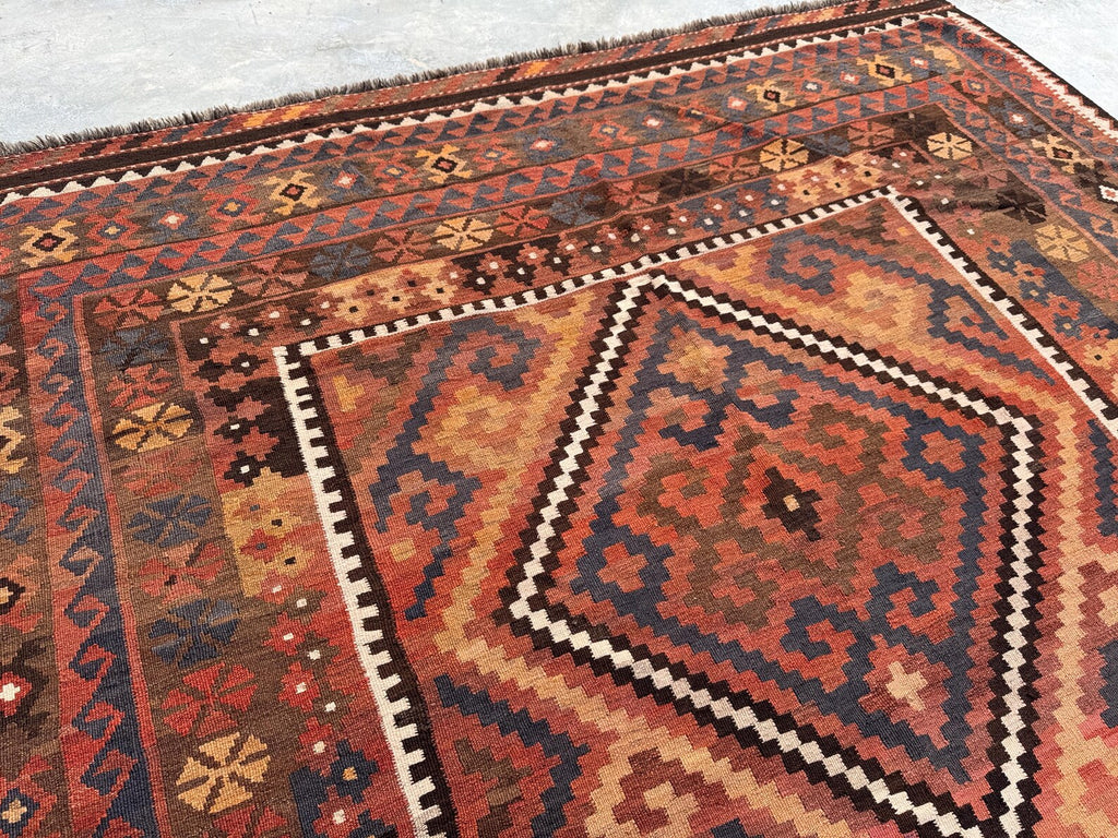 XL Vintage Accent Area Rug 7.8 x 14.4 ft