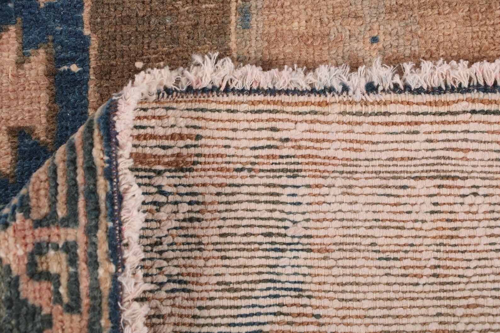 Vintage Persian Accent Area Rug 4.2 x 8.1 ft