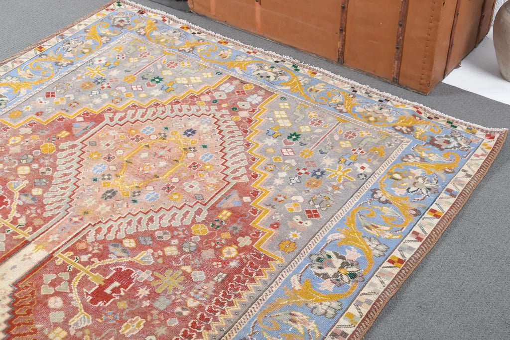 XL Vintage Persian Accent Area rug 5.2 x 10.2 ft