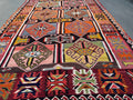 XL Vintage Turkish Kilim Accent Area Rug 7.3 x 11.5 ft