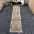 Vintage Persian Runner Rug 2.6 x 11.9 ft