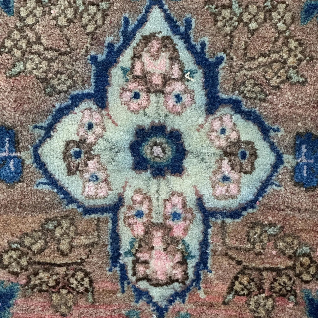 Vintage Persian Runner Rug 2.6 x 11.9 ft
