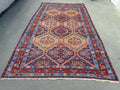 XL Vintage Soumak Accent Area Rug 7.3 x 13.1 ft