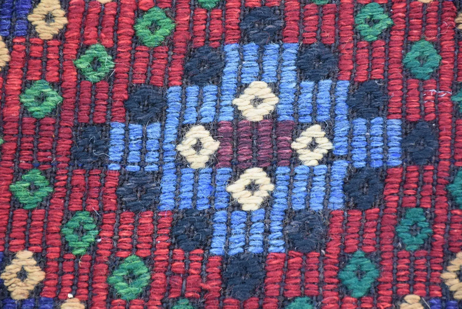 XL Vintage Turkish Accent Area Rug 5.3 x 11.4 ft