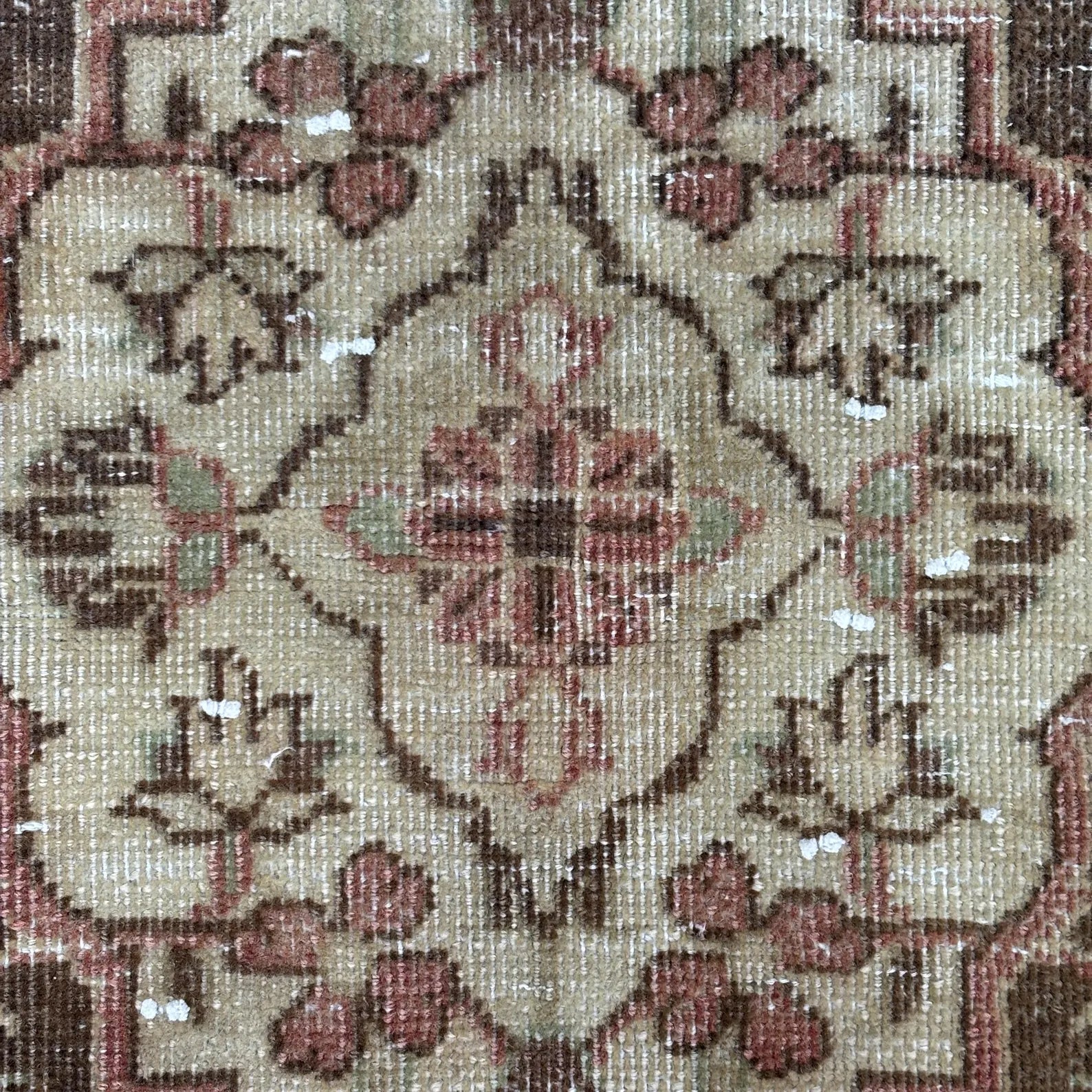 XL Vintage Persian Accent Area Rug 6.2 x 9 ft