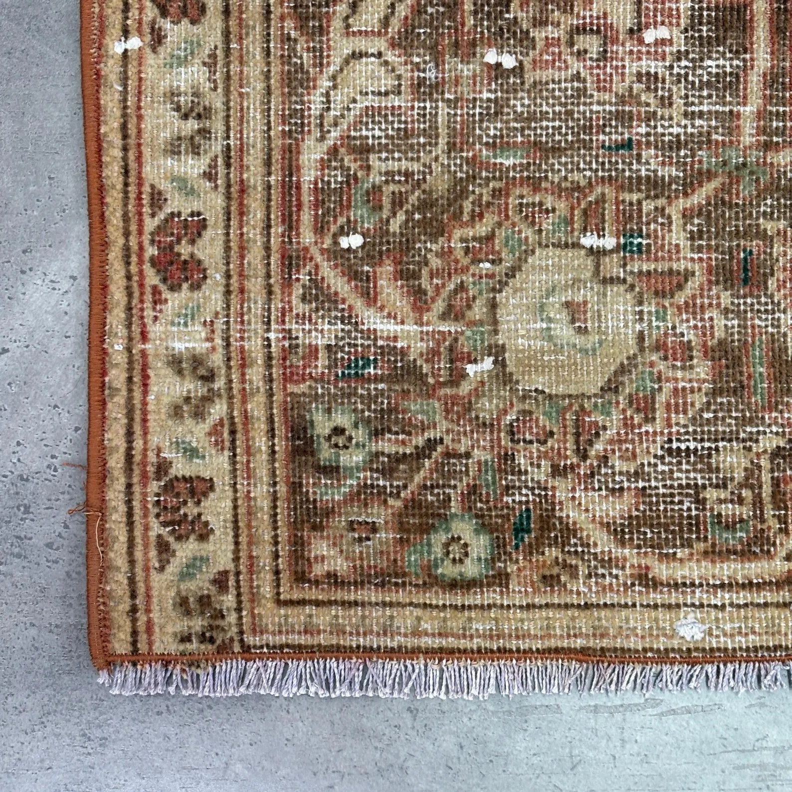 XL Vintage Persian Accent Area Rug 6.2 x 9 ft