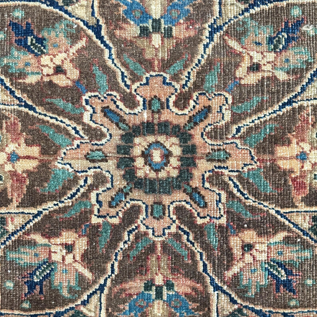 Vintage Persian Accent Area Rug 3.4 x 5.1 ft