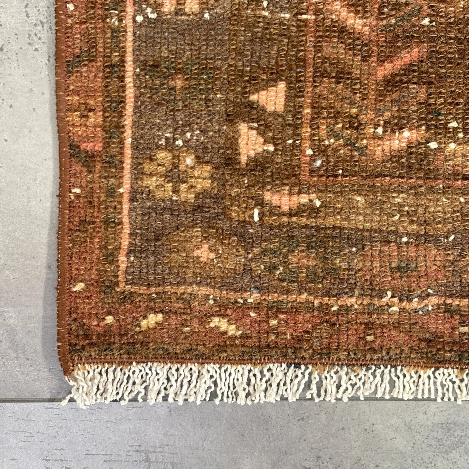 Vintage Persian Runner Rug 3.2 x 6.7 ft