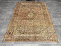 XL Vintage Persian Accent Area Rug 6.2 x 9 ft
