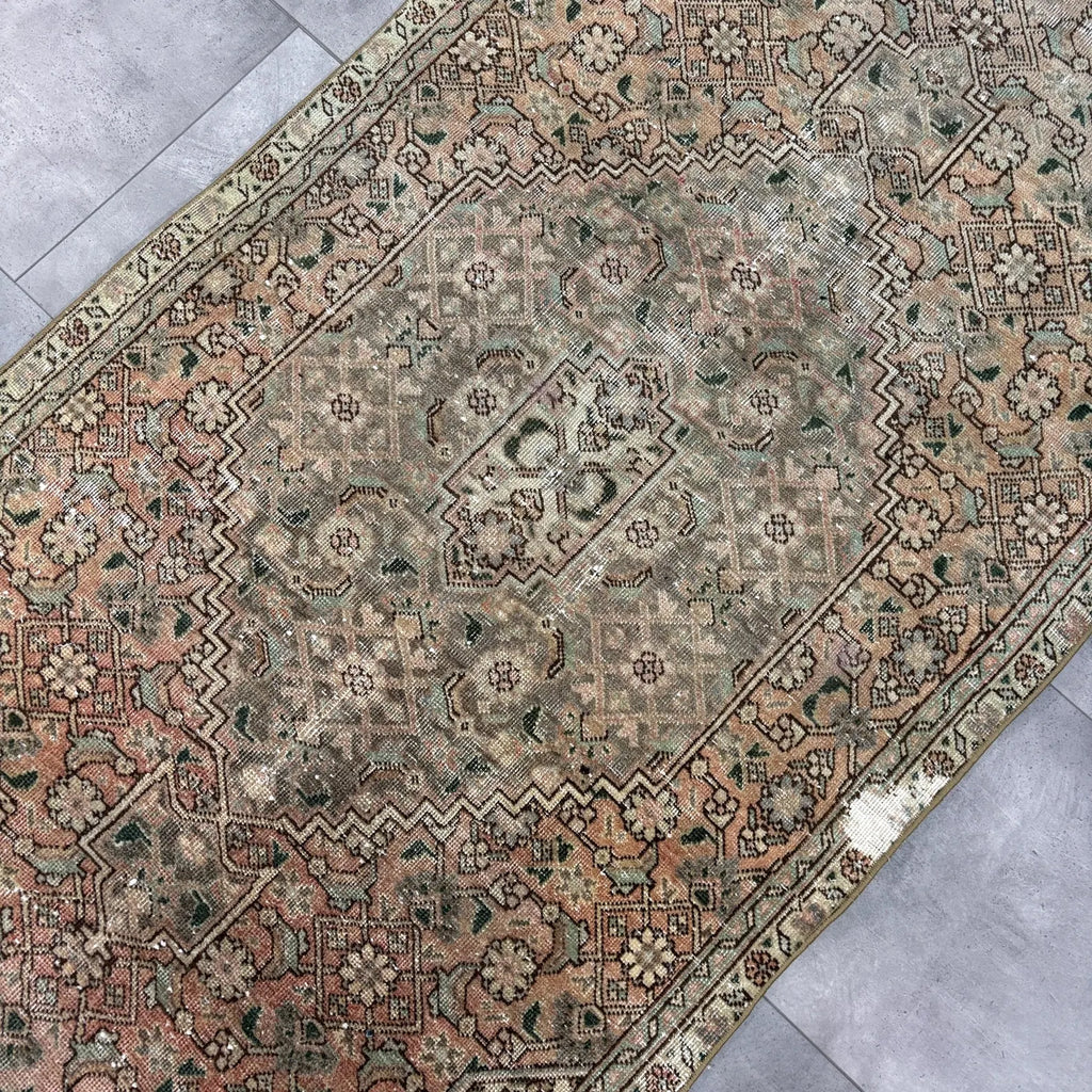 Vintage Persian Runner Rug 3.1 x 6.1 ft