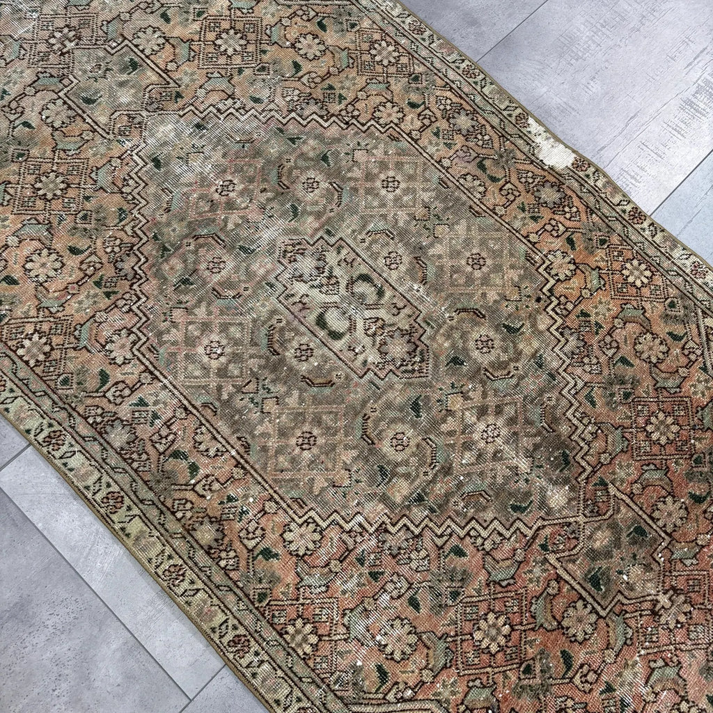 Vintage Persian Runner Rug 3.1 x 6.1 ft