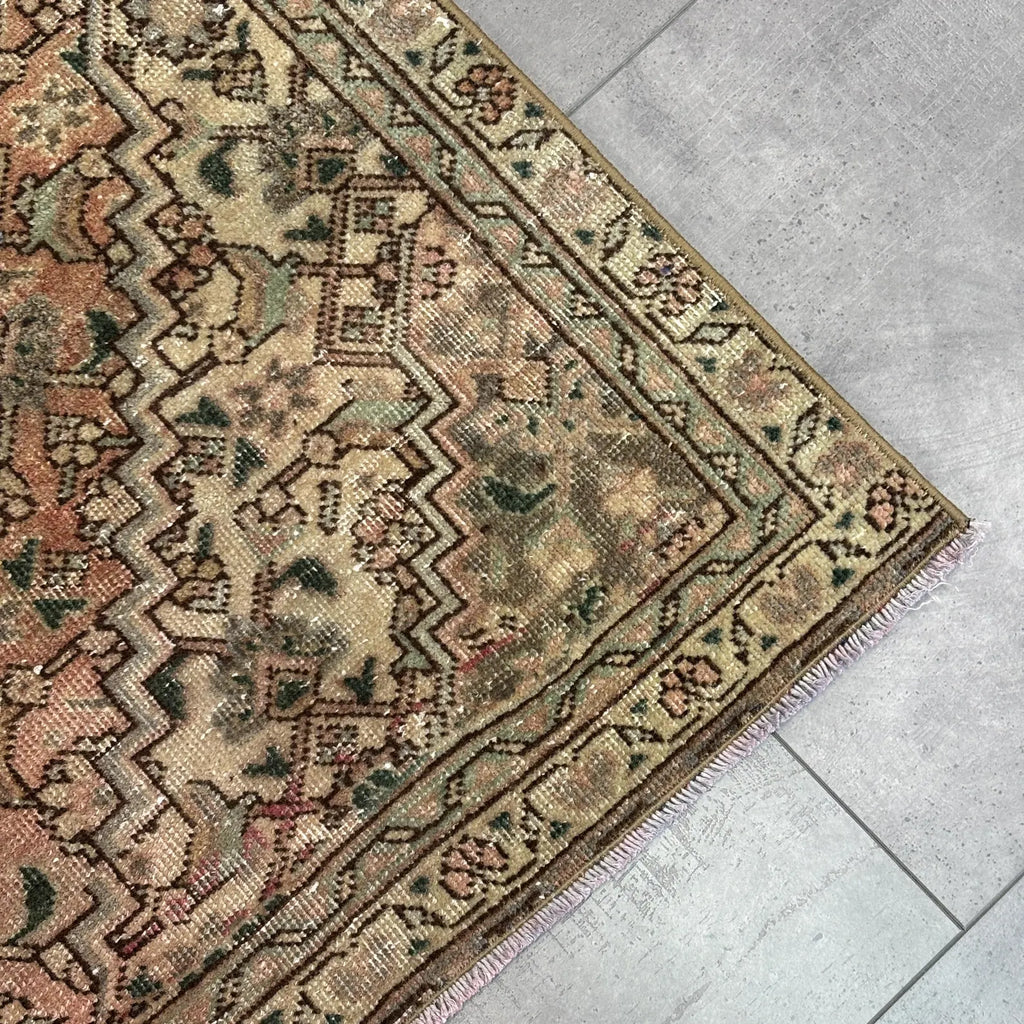Vintage Persian Runner Rug 3.1 x 6.1 ft