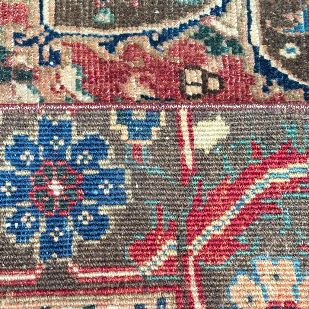 Vintage Persian Accent Area Rug 3.4 x 5.1 ft