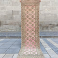 Vintage Afghan Runner Rug 2.2 x 8 ft