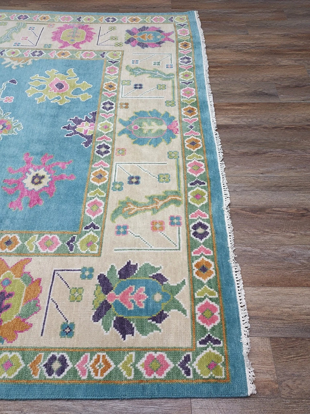 XL Modern Turkish Oushak Accent Area Rug 8 x 10 ft